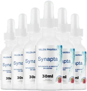Kit com 6 frascos de Synapta em Gotas, 30 ml cada